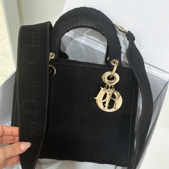 medium Lady D-Lite bag black - Picture 5 of 11